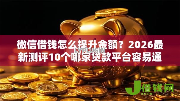 微信借钱怎么提升金额？2026最新测评10个哪家贷款平台容易通过
