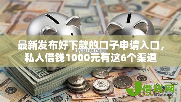 最新发布好下款的口子申请入口，私人借钱1000元有这6个渠道