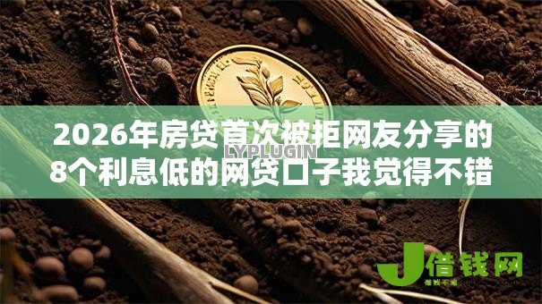 2026年房贷首次被拒网友分享的8个利息低的网贷口子我觉得不错！