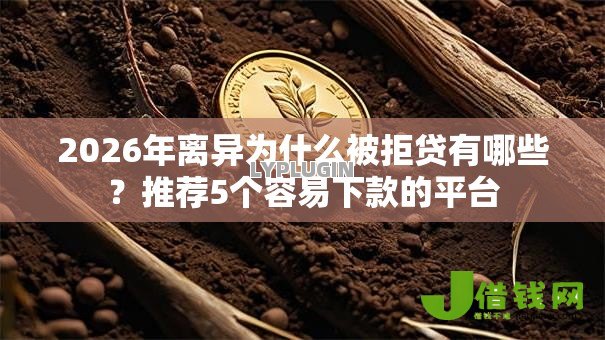 2026年离异为什么被拒贷有哪些?推荐5个容易下款的平台 2026年离异为什么被拒贷有哪些?推荐5个容易下款的平台
