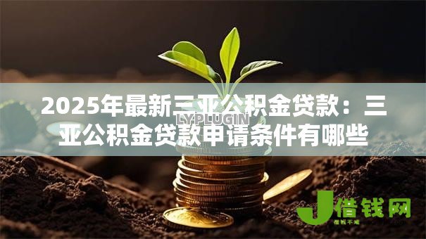 2025年最新三亚公积金贷款:三亚公积金贷款申请条件有哪些 2025年最新三亚公积金贷款:三亚公积金贷款申请条件有哪些