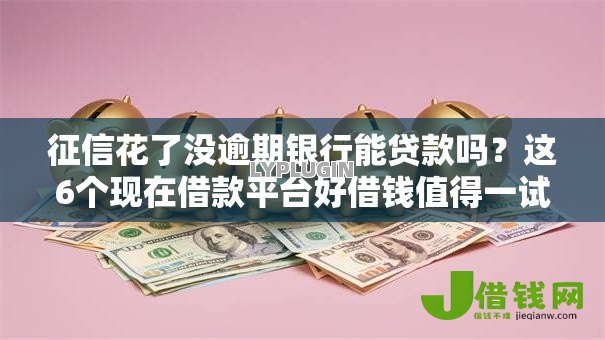 征信花了没逾期银行能贷款吗？这6个现在借款平台好借钱值得一试