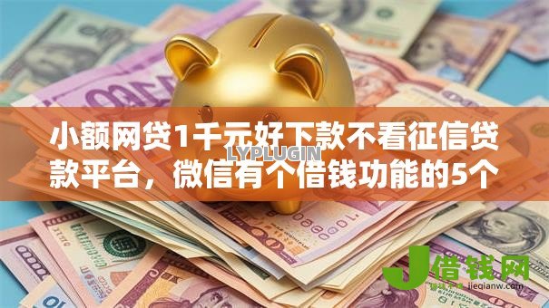 小额网贷1千元好下款不看征信贷款平台,微信有个借钱功能的5个平台介绍 小额网贷1千元好下款不看征信贷款平台,微信有个借钱功能的5个平台介绍