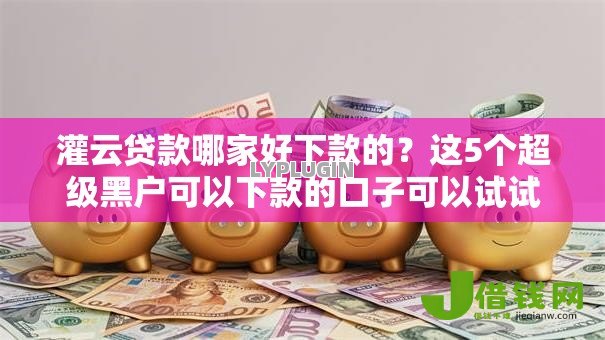灌云贷款哪家好下款的？这5个超级黑户可以下款的口子可以试试