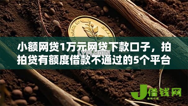 小额网贷1万元网贷下款口子,拍拍贷有额度借款不通过的5个平台介绍 小额网贷1万元网贷下款口子,拍拍贷有额度借款不通过的5个平台介绍