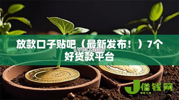 放款口子贴吧（最新发布！）7个好贷款平台