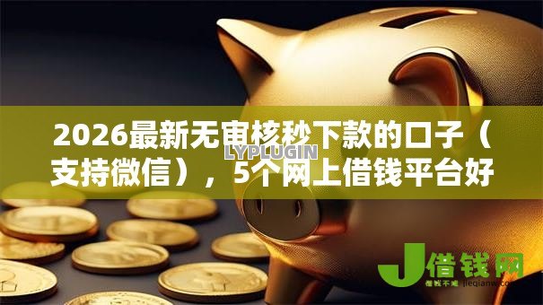 2026最新无审核秒下款的口子(支持微信),5个网上借钱平台好借无私分享 2026最新无审核秒下款的口子(支持微信),5个网上借钱平台好借无私分享