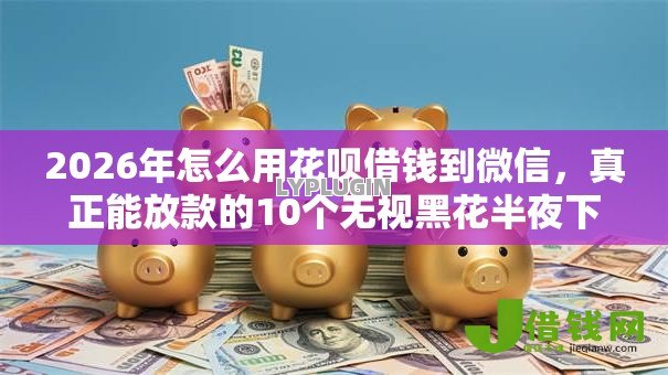 2026年怎么用花呗借钱到微信，真正能放款的10个无视黑花半夜下款的网贷口子推荐