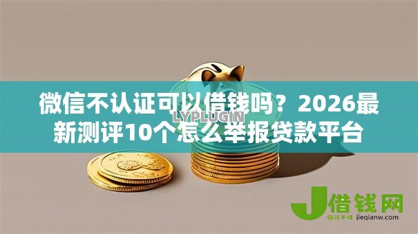 微信不认证可以借钱吗?2026最新测评10个怎么举报贷款平台 微信不认证可以借钱吗?2026最新测评10个怎么举报贷款平台
