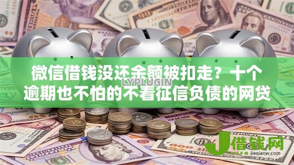 微信借钱没还余额被扣走？十个逾期也不怕的不看征信负债的网贷百分百下款口子
