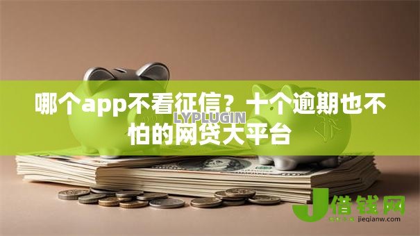 哪个app不看征信？十个逾期也不怕的网贷大平台