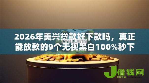2026年美兴贷款好下款吗,真正能放款的9个无视黑白100%秒下网贷推荐 2026年美兴贷款好下款吗,真正能放款的9个无视黑白100%秒下网贷推荐