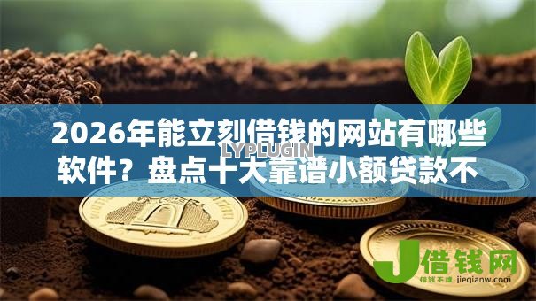 2026年能立刻借钱的网站有哪些软件？盘点十大靠谱小额贷款不查征信的口子