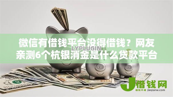微信有借钱平台没得借钱？网友亲测6个杭银消金是什么贷款平台盘点