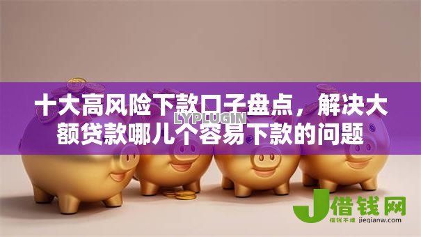 十大高风险下款口子盘点,解决大额贷款哪儿个容易下款的问题 十大高风险下款口子盘点,解决大额贷款哪儿个容易下款的问题