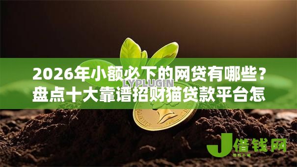 2026年小额必下的网贷有哪些?盘点十大靠谱招财猫贷款平台怎么样 2026年小额必下的网贷有哪些?盘点十大靠谱招财猫贷款平台怎么样