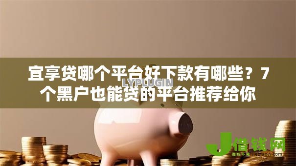 宜享贷哪个平台好下款有哪些？7个黑户也能贷的平台推荐给你