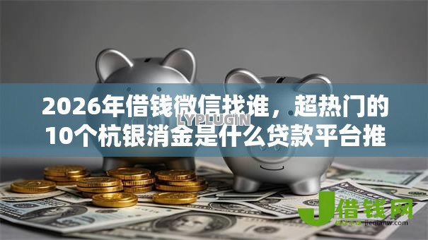 2026年借钱微信找谁，超热门的10个杭银消金是什么贷款平台推荐