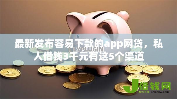 最新发布容易下款的app网贷，私人借钱3千元有这5个渠道