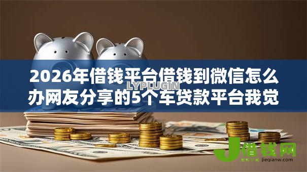 2026年借钱平台借钱到微信怎么办网友分享的5个车贷款平台我觉得不错！