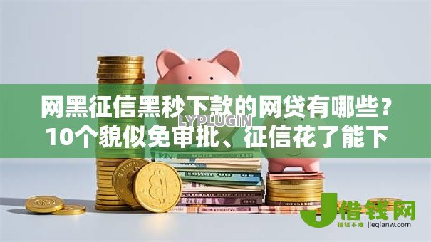 网黑征信黑秒下款的网贷有哪些？10个貌似免审批、征信花了能下款平台合集
