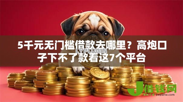 5千元无门槛借款去哪里？高炮口子下不了款看这7个平台