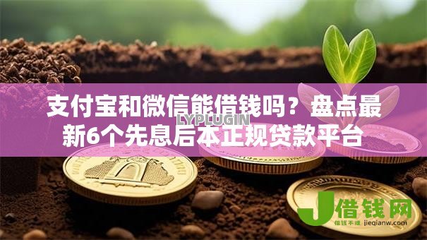 支付宝和微信能借钱吗?盘点最新6个先息后本正规贷款平台 支付宝和微信能借钱吗?盘点最新6个先息后本正规贷款平台