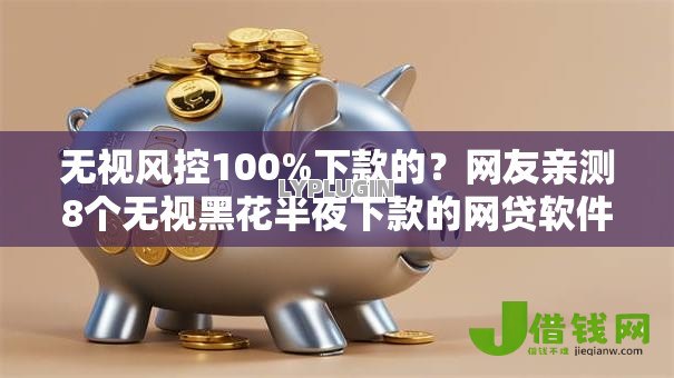无视风控100%下款的？网友亲测8个无视黑花半夜下款的网贷软件盘点
