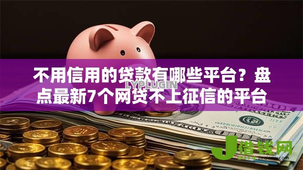 不用信用的贷款有哪些平台？盘点最新7个网贷不上征信的平台
