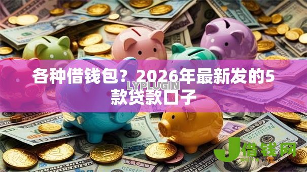 各种借钱包？2026年最新发的5款贷款口子