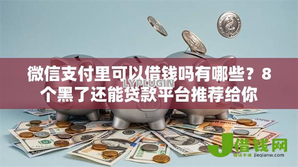 微信支付里可以借钱吗有哪些？8个黑了还能贷款平台推荐给你