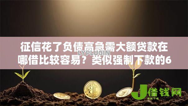 征信花了负债高急需大额贷款在哪借比较容易？类似强制下款的6个口子参考