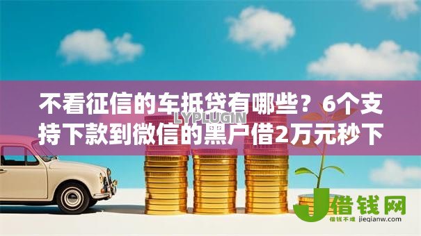 不看征信的车抵贷有哪些？6个支持下款到微信的黑户借2万元秒下网贷口子app