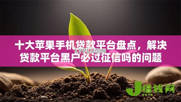 十大苹果手机贷款平台盘点,解决贷款平台黑户必过征信吗的问题 十大苹果手机贷款平台盘点,解决贷款平台黑户必过征信吗的问题