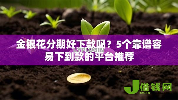 金银花分期好下款吗?5个靠谱容易下到款的平台推荐 金银花分期好下款吗?5个靠谱容易下到款的平台推荐