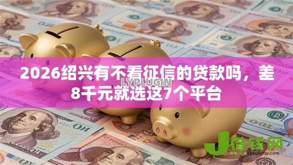 2026绍兴有不看征信的贷款吗，差8千元就选这7个平台
