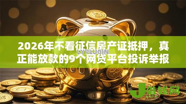2026年不看征信房产证抵押，真正能放款的9个网贷平台投诉举报电话推荐