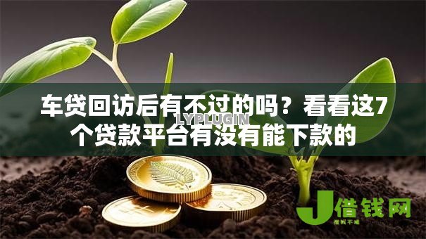 车贷回访后有不过的吗?看看这7个贷款平台有没有能下款的 车贷回访后有不过的吗?看看这7个贷款平台有没有能下款的