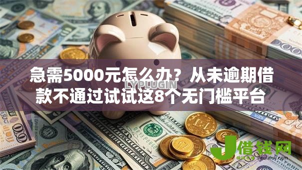 急需5000元怎么办?从未逾期借款不通过试试这8个无门槛平台 急需5000元怎么办?从未逾期借款不通过试试这8个无门槛平台