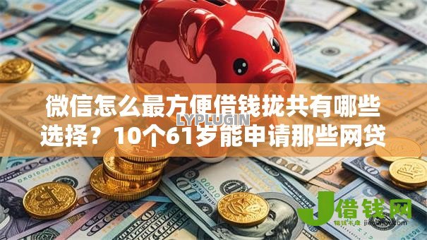 微信怎么最方便借钱拢共有哪些选择？10个61岁能申请那些网贷平台详解