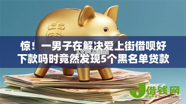 惊！一男子在解决爱上街借呗好下款吗时竟然发现5个黑名单贷款平台，事后分享了出来