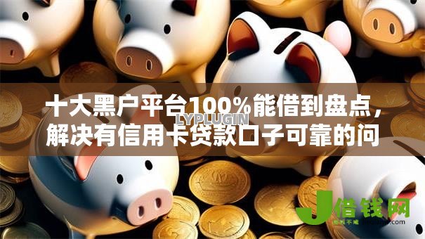 十大黑户平台100%能借到盘点，解决有信用卡贷款口子可靠的问题