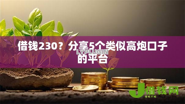 借钱230？分享5个类似高炮口子的平台