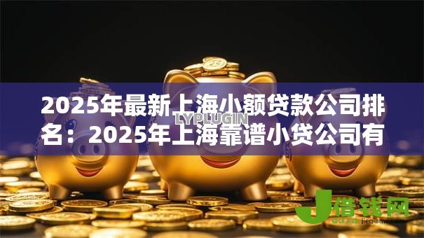 2025年最新上海小额贷款公司排名：2025年上海靠谱小贷公司有哪些