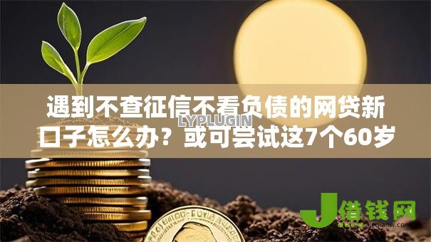 遇到不查征信不看负债的网贷新口子怎么办?或可尝试这7个60岁至65之间正规借款平台 遇到不查征信不看负债的网贷新口子怎么办?或可尝试这7个60岁至65之间正规借款平台