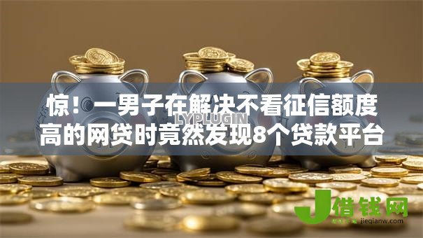 惊！一男子在解决不看征信额度高的网贷时竟然发现8个贷款平台哪家好，事后分享了出来