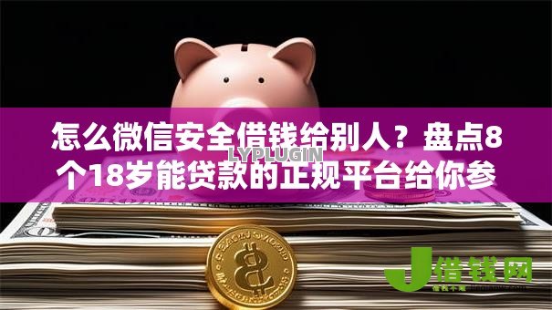 怎么微信安全借钱给别人？盘点8个18岁能贷款的正规平台给你参考