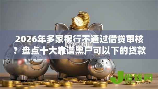 2026年多家银行不通过借贷审核？盘点十大靠谱黑户可以下的贷款app