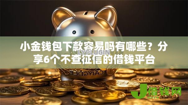 小金钱包下款容易吗有哪些?分享6个不查征信的借钱平台 小金钱包下款容易吗有哪些?分享6个不查征信的借钱平台