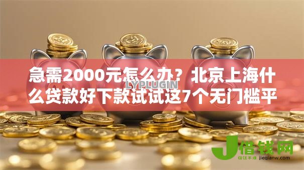 急需2000元怎么办?北京上海什么贷款好下款试试这7个无门槛平台 急需2000元怎么办?北京上海什么贷款好下款试试这7个无门槛平台
